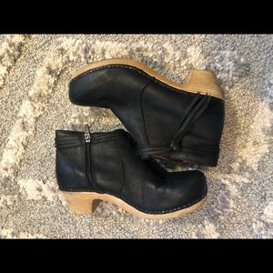 Dansko tassel booties